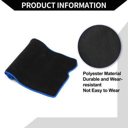 Dashboard Cover Mat for Mazda CX-30 2020-2024 Black Blue 1 Set