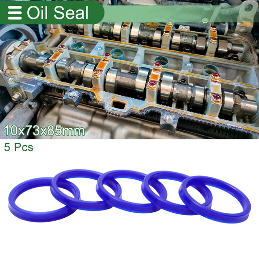 Oil Seal 73x85x10mm Rotary Shaft Seal TPU 5 Pcs