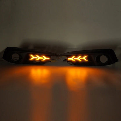 LED Daytime Running Light Turn Signal Lamp for 2016-2017 Honda Civic (2016-2017)