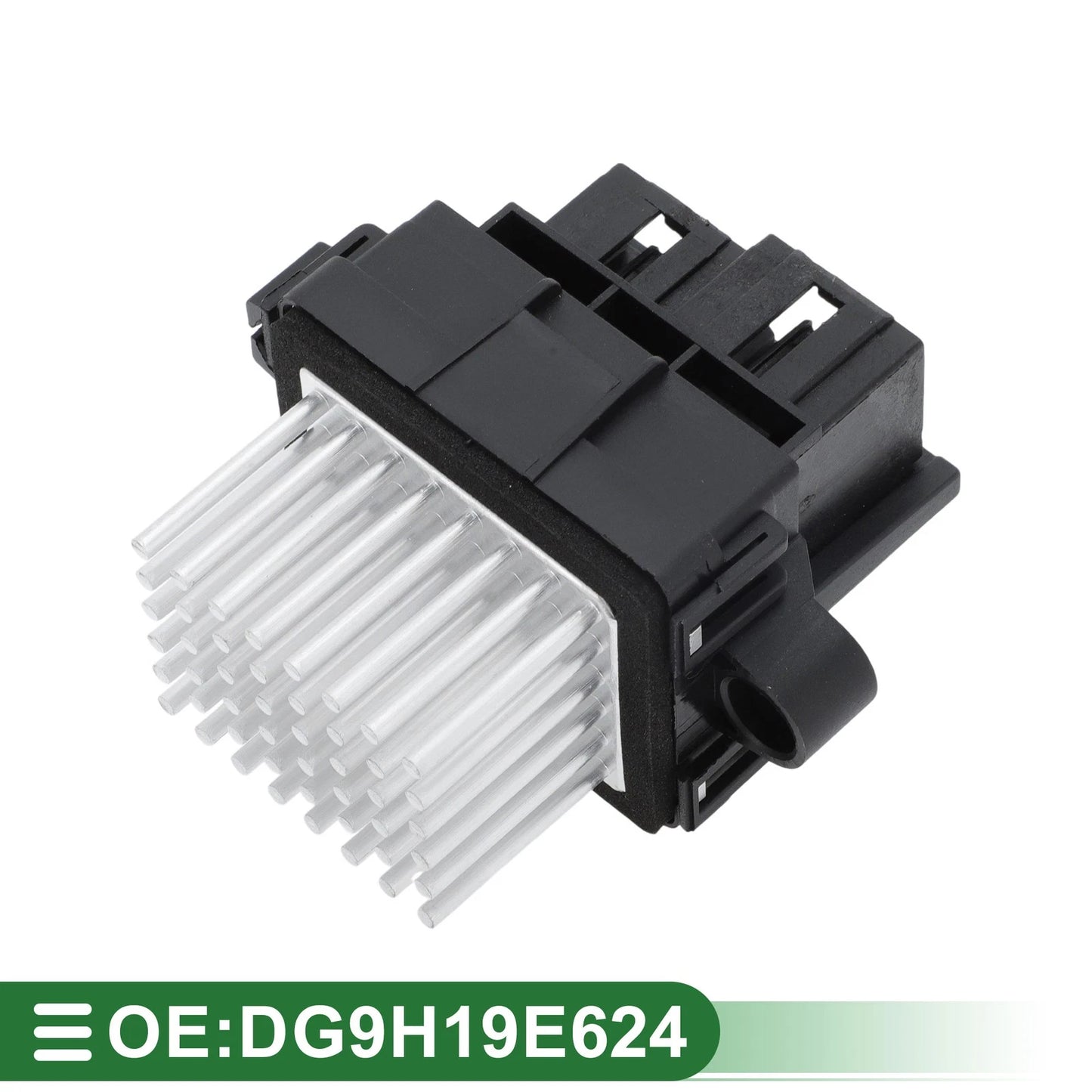 HVAC Blower Motor Resistor for Ford Mondeo (2013) - Black Silver Tone