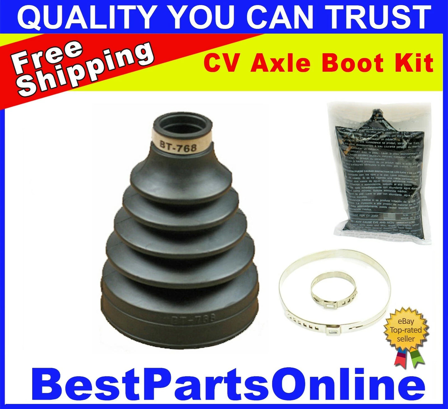 CV Axle Boot Repair for Ford Focus, Chrysler Pacifica