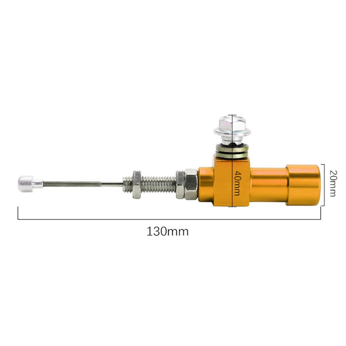 Hydraulic Clutch Cable for Motorcycle Gold