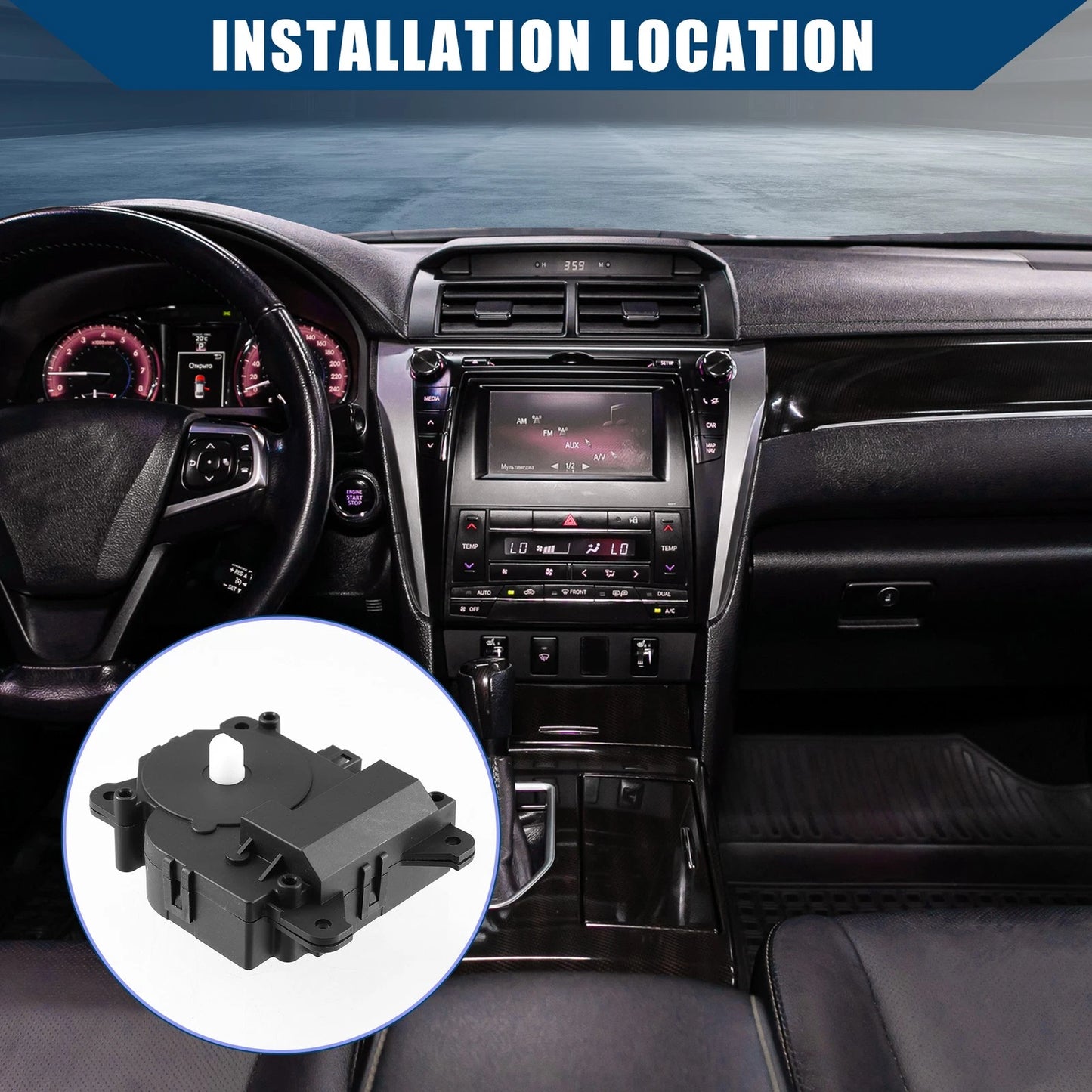 HVAC Heater Blend Door Actuator for Toyota Camry (1997-2001)