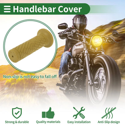 Hand Grips / 25mm / Motorcycle Handlebar Grips TPU Yellow