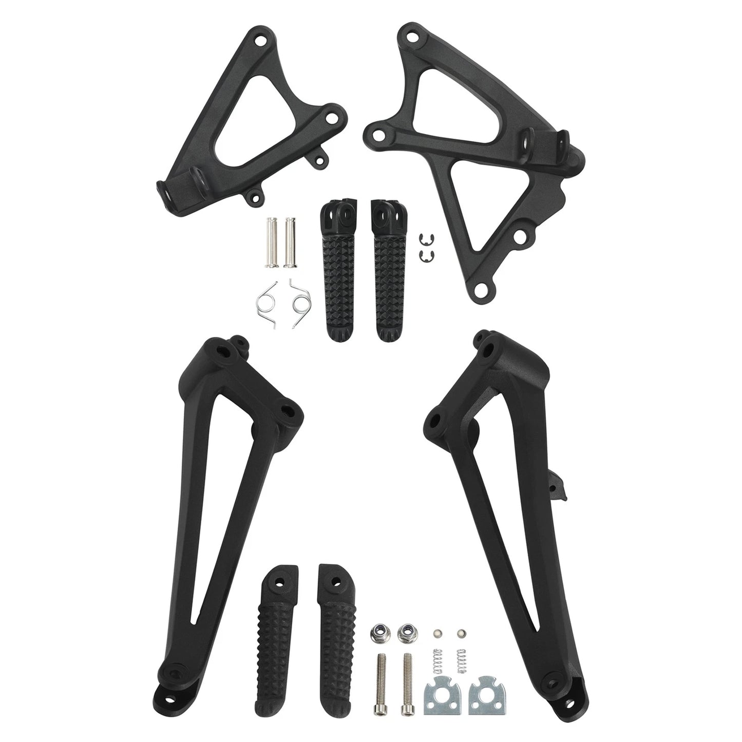 Driver & Passenger Footrests Pegs for Yamaha YZF R1 (2009-2014)