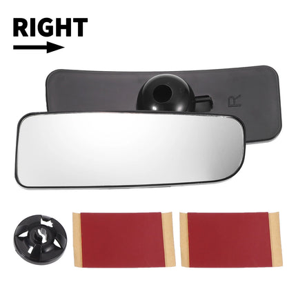 Right Lower White Mirror Glass w/ Back Non-heated for Nissan Titan (2004-2015)
