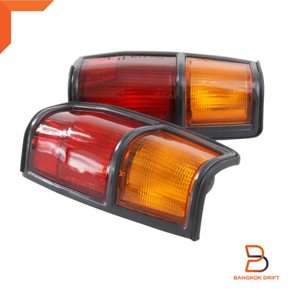Black Trim Tail Lights for Nissan Datsun 720 UTE (1980-1986)