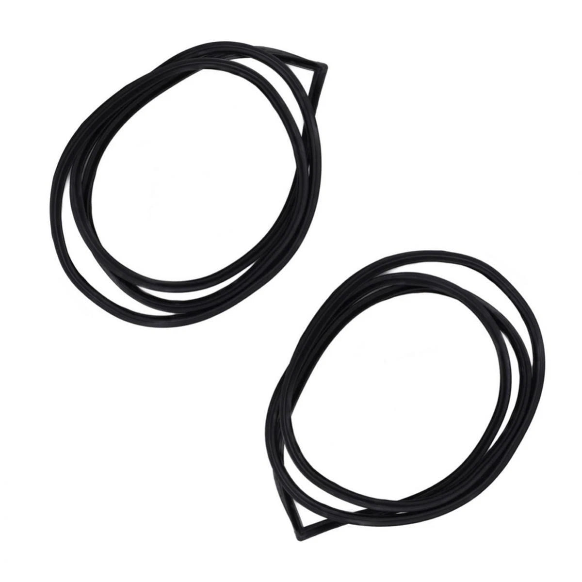Door Rubber Weatherstrip FL+FR Fits Nissan Frontier Navara D22 2D 4D 1998-05 D05