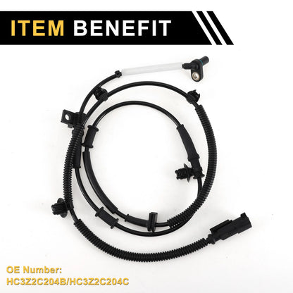 ABS Wheel Speed Sensor for Ford F-250 F-350 F-450 F-550 Super Duty (2017-2019)
