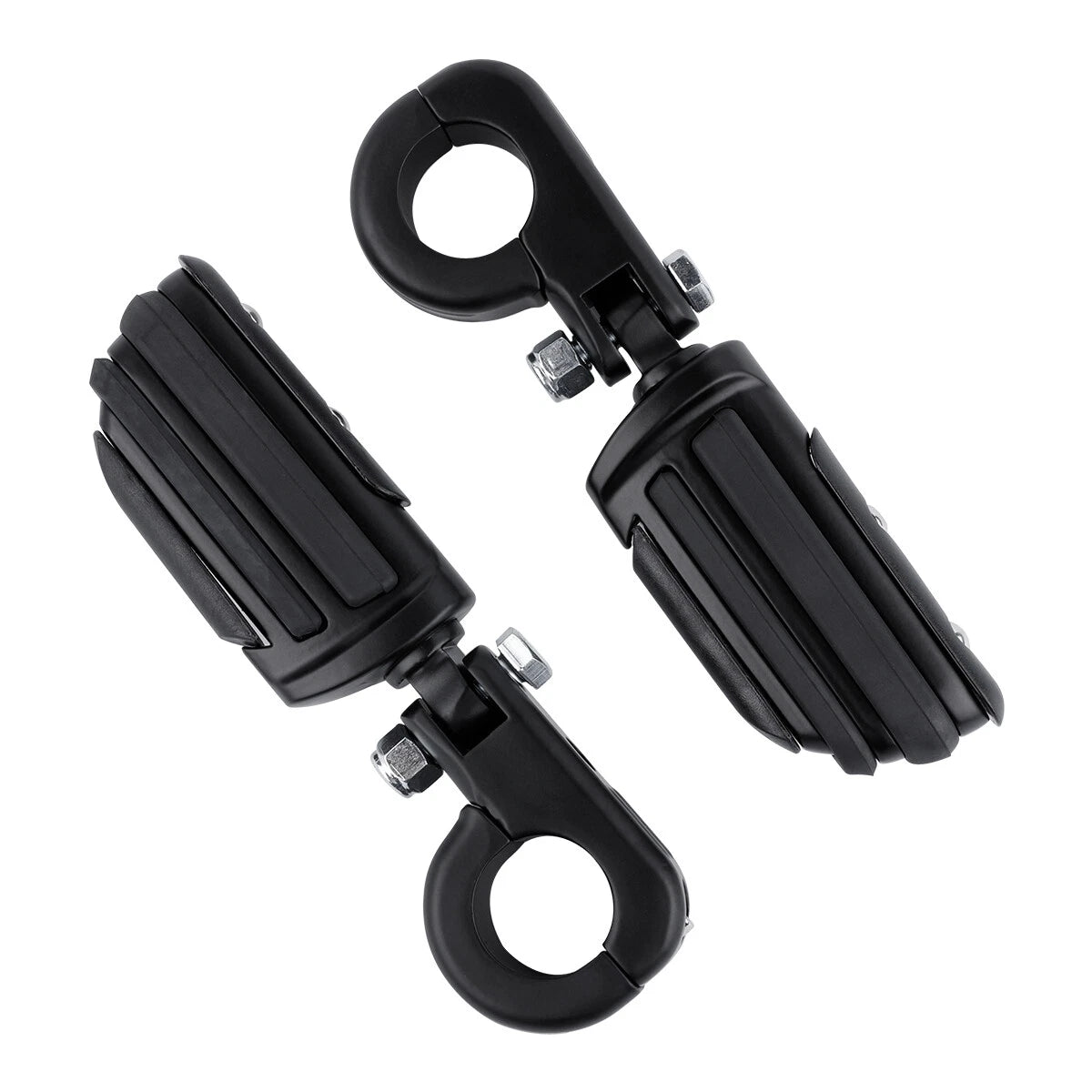 1 1/4" Engine Guard Footpeg Male Mount Clamps for Harley Touring