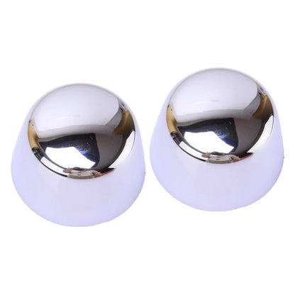 2 x Rubber Bonnet Head Cover Caps for Jeep Wrangler JK (2007-2017)