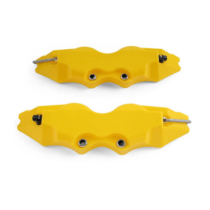Yellow Universal Medium 3D Style Car Auto Disc Brake Caliper Covers for Make & Model