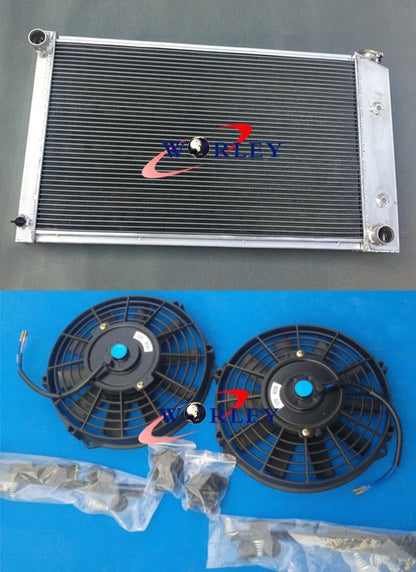 3ROW Aluminum Radiator & Fans for Pontiac Firebird/Trans Am (1970-1981)