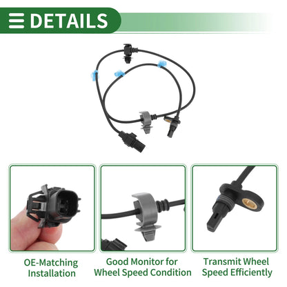 ABS Wheel Speed Sensor for Acura RDX (2010-2012)