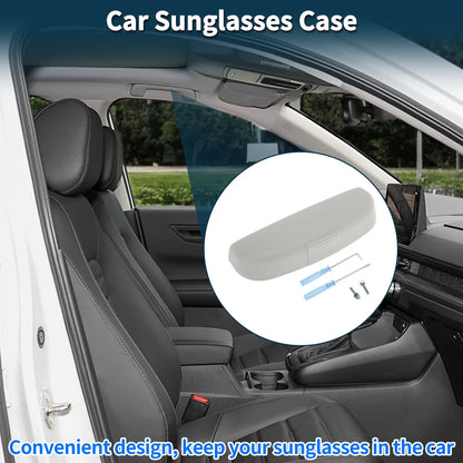 Sunglasses Case for Mitsubishi Lancer Eyeglasses Holder Storage Box Grey