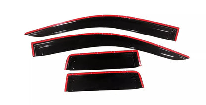 Weathershields for 2 x Door Cab Nissan Navara (2014-2024)