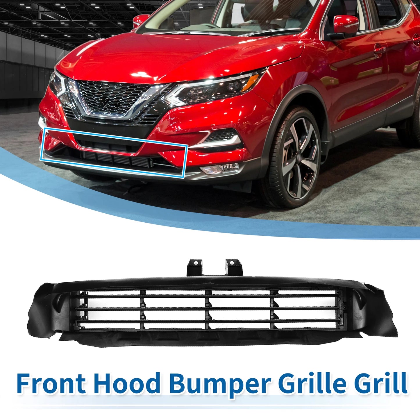 Front Air Shutter Assembly for Nissan Rogue (2014-2020)