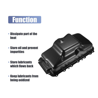 Engine Oil Pan for Dodge Grand Caravan 2001-2010 (2 x Replacement Parts)