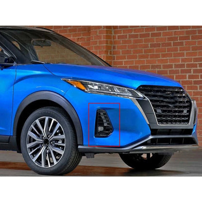 DRL LED Front Fog Light Covers with Wiring Switch for Nissan Kicks (2018-2023)