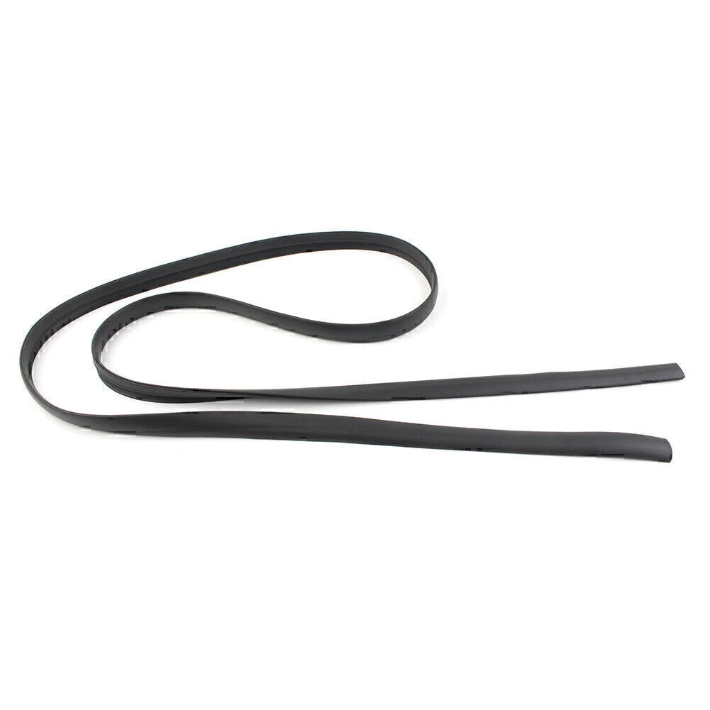 1.7m Black Seal Trim Moulding Strip for Front Windshield Panel (All Years)