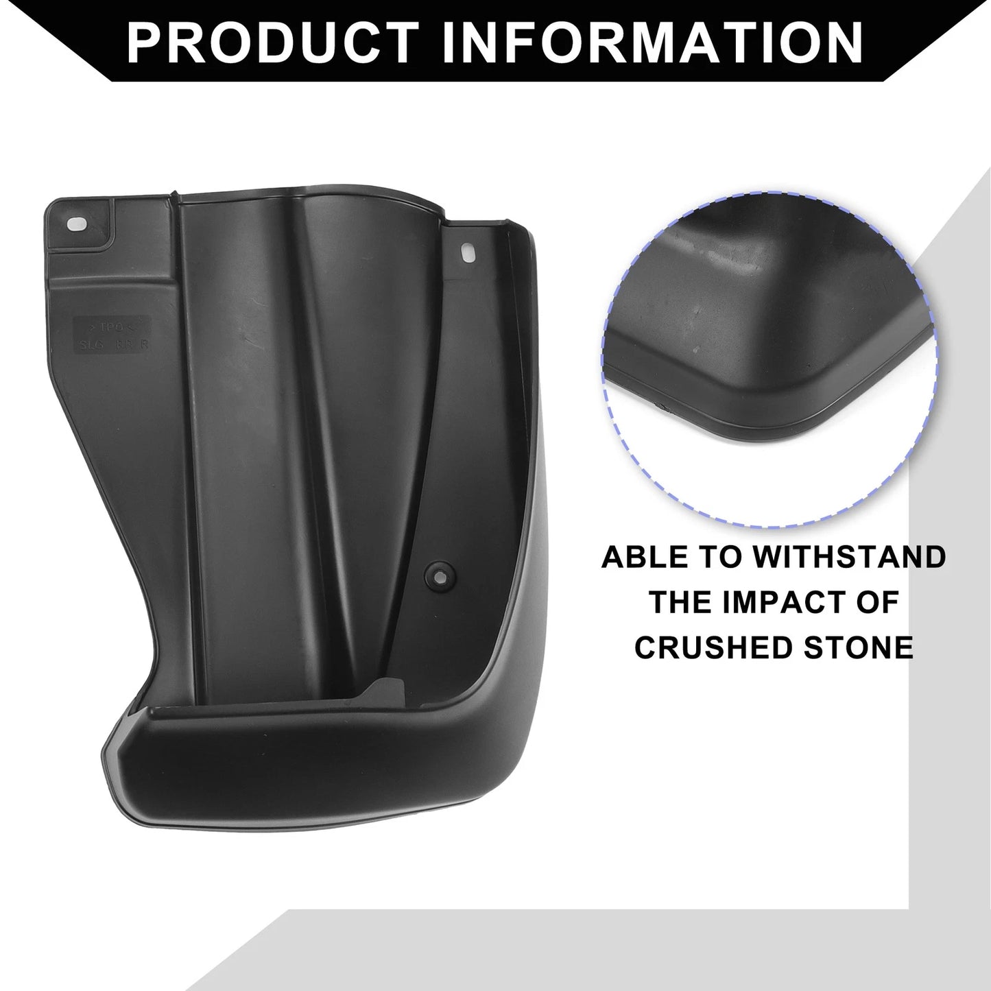 Front & Rear Mud Flap Splash Guards for Honda Odyssey (2009-2013)