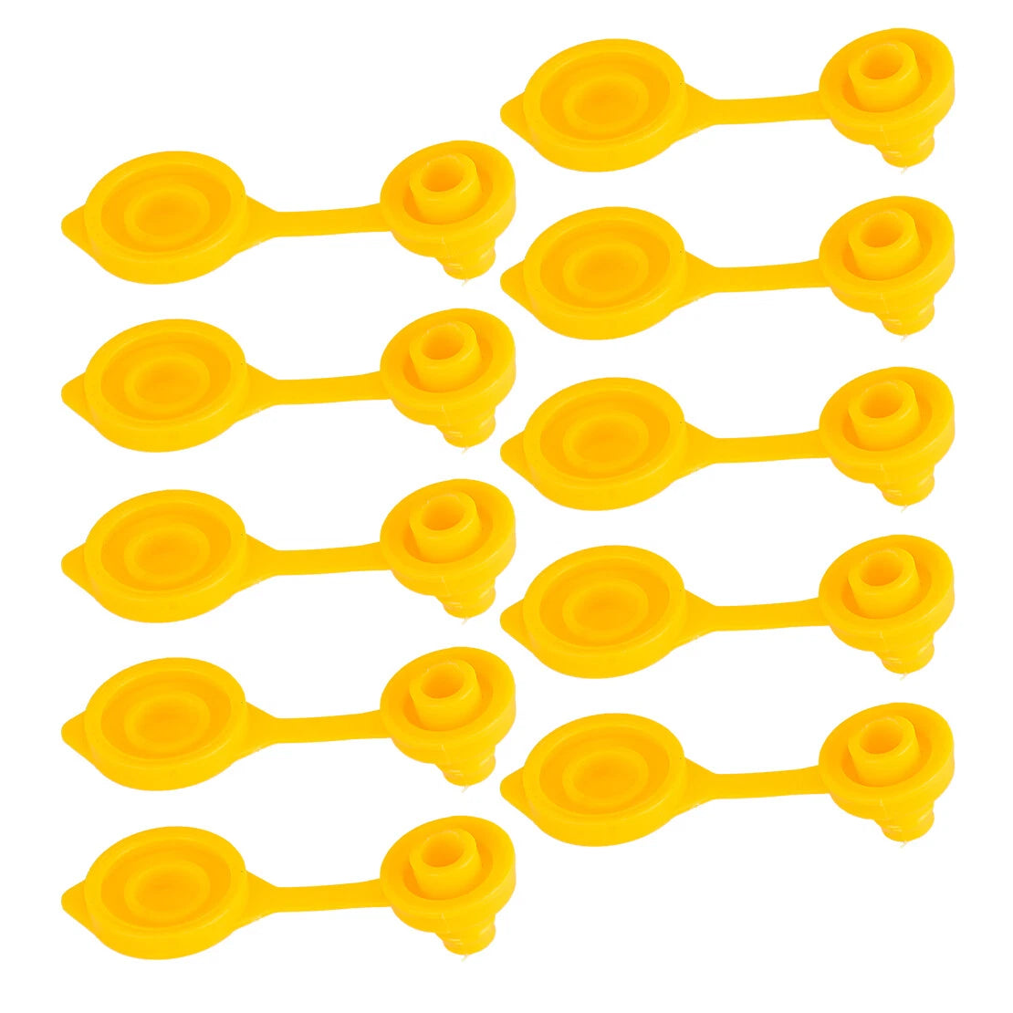 10pc Gas Can Vent Cap Plug Yellow for Blitz Kolpin Rotopax Scepter Eagle