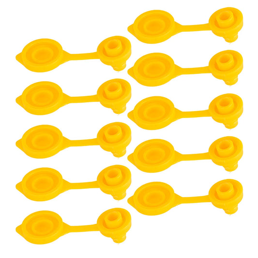 10pc Gas Can Vent Cap Plug Yellow for Blitz Kolpin Rotopax Scepter Eagle