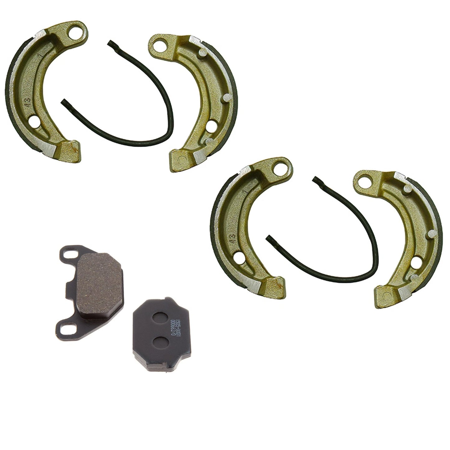 Front Brake Shoes & Rear Pads for Arctic Cat DVX50 & Utility 50 (2006–2008)