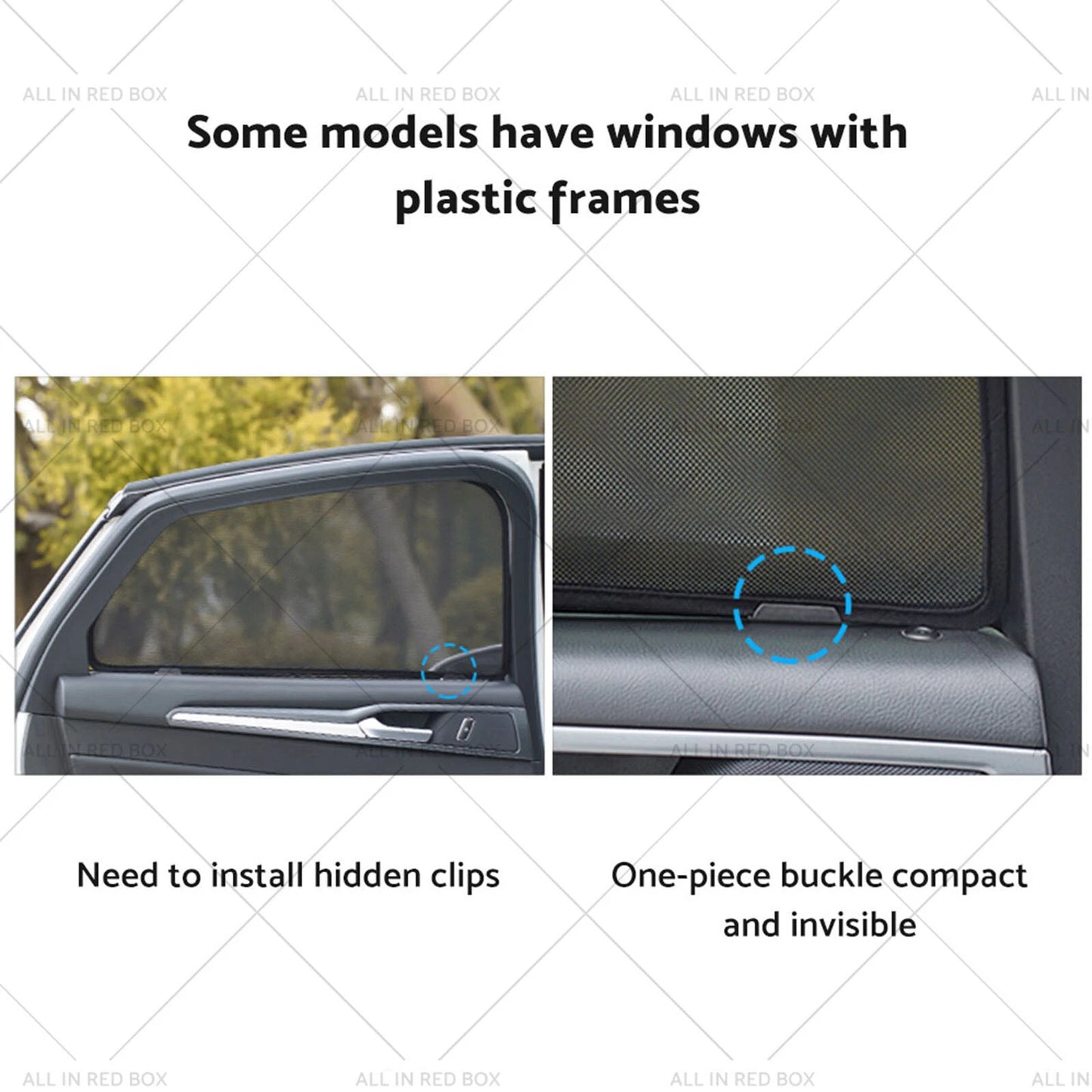 Magnetic Sun Shades for Mercedes Benz GLB X247 (2020 - Present)