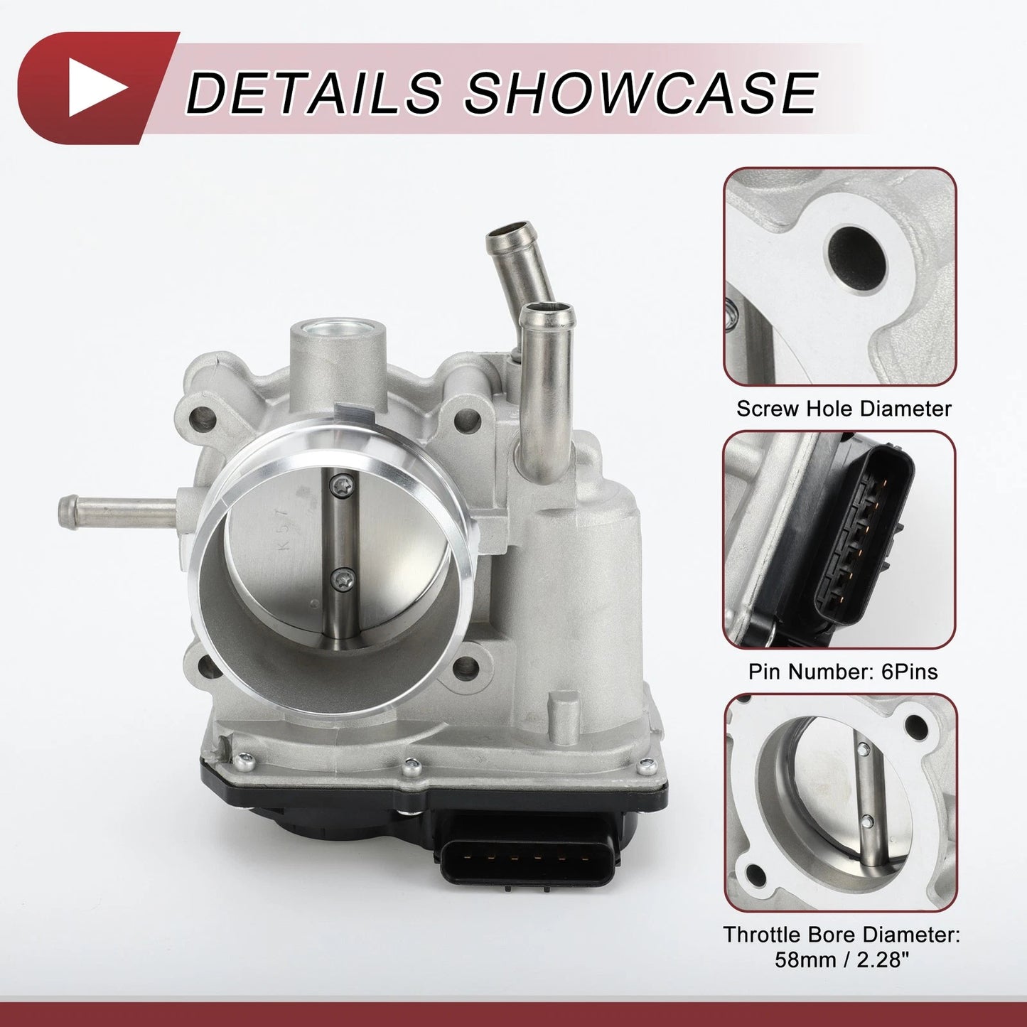Throttle Body Actuator for Hyundai Veloster, Kia Rio (2011-2019)