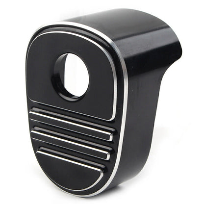 Tri-Line Black Ignition Switch Cover for Harley Touring Bagger FLH (2014-2022)