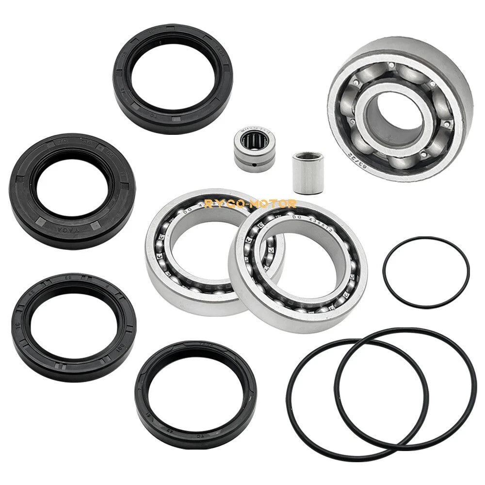 Rear Differential Ring Pinion Gear Bearings Seals for Honda FourTrax 300 TRX300