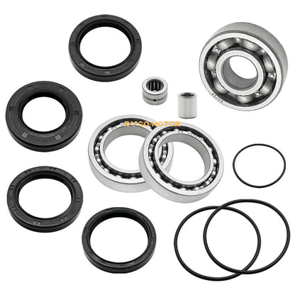 Rear Differential Ring Pinion Gear Bearings Seals for Honda FourTrax 300 TRX300