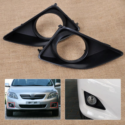 Fog Light Lamp Grille Cover for Toyota Corolla (2007-2010)