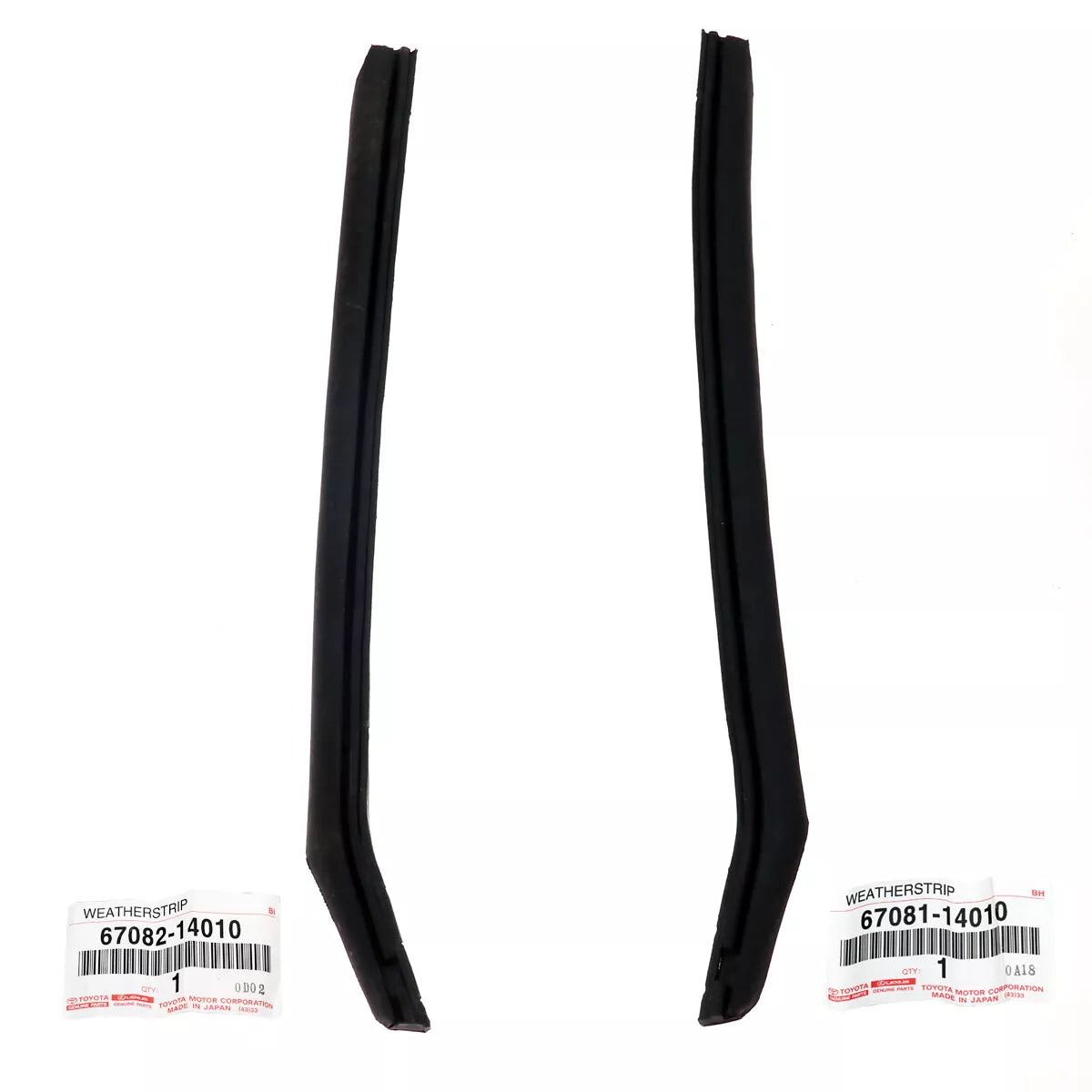 Weatherstrips Seal for Toyota Celica TA22/TA23/RA21 Quarter Window 1970-1977