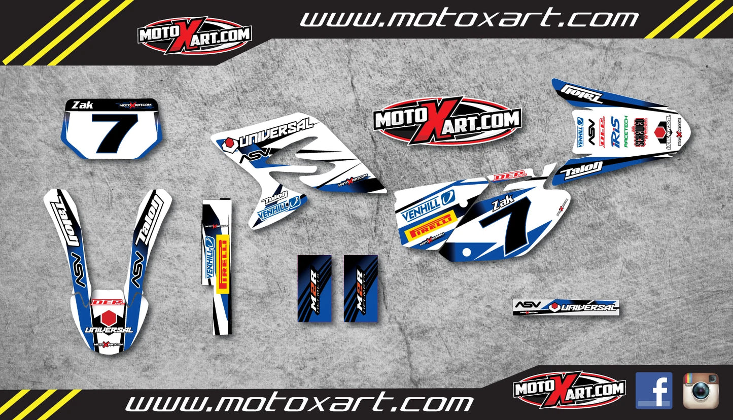 Custom Graphic Kit - STORM for Yamaha TTR 230 (2005-2012) Decals/Sticker