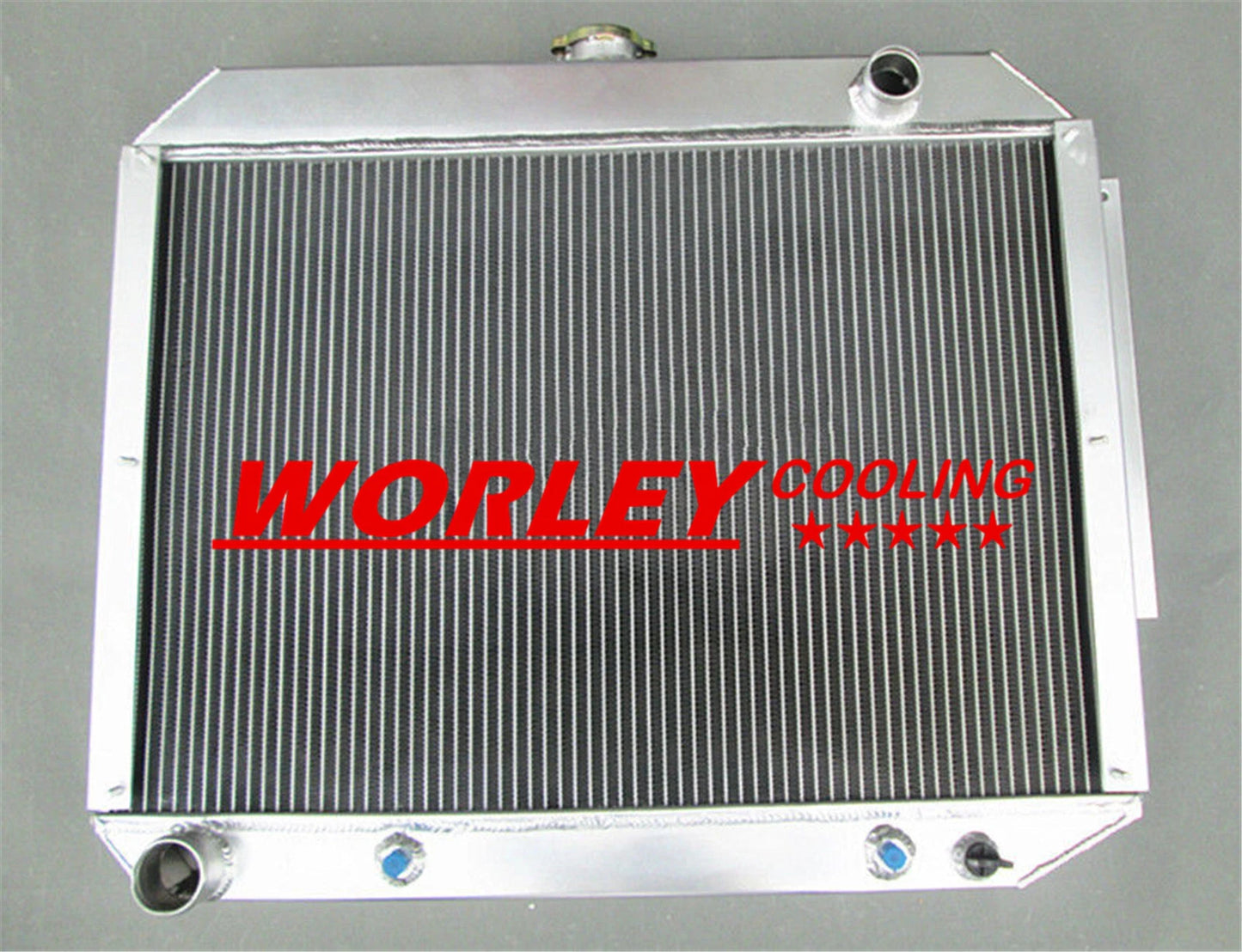 3 Row Aluminum Radiator & Fan for Plymouth Fury V8 (1967-1970)