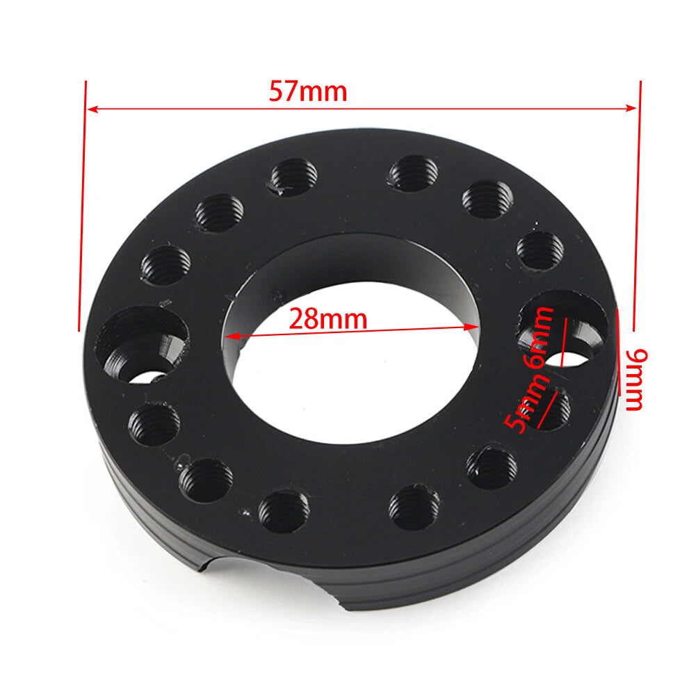 28mm Carburetor Intake Manifold Spinner Plate Adapter for Pit Dirt Bike Quad