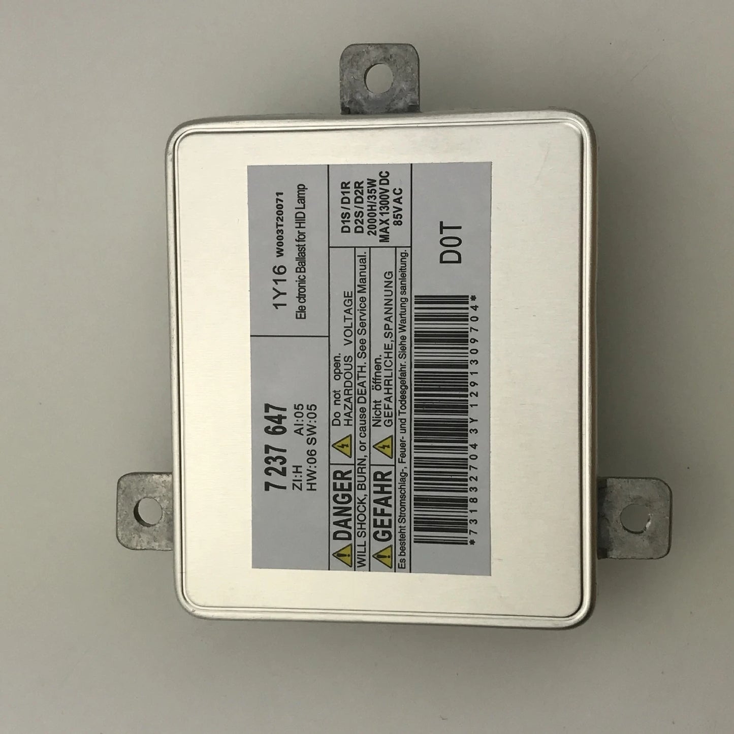D1S HID Xenon Ballast for BMW E90 F10 F11 F01 F07 (2005–2017)