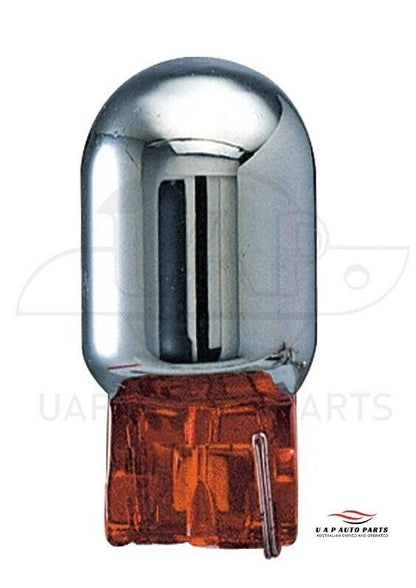 T20 WY21W Amber Wedge Indicator Light Bulb 2 x 7440 for Various Models