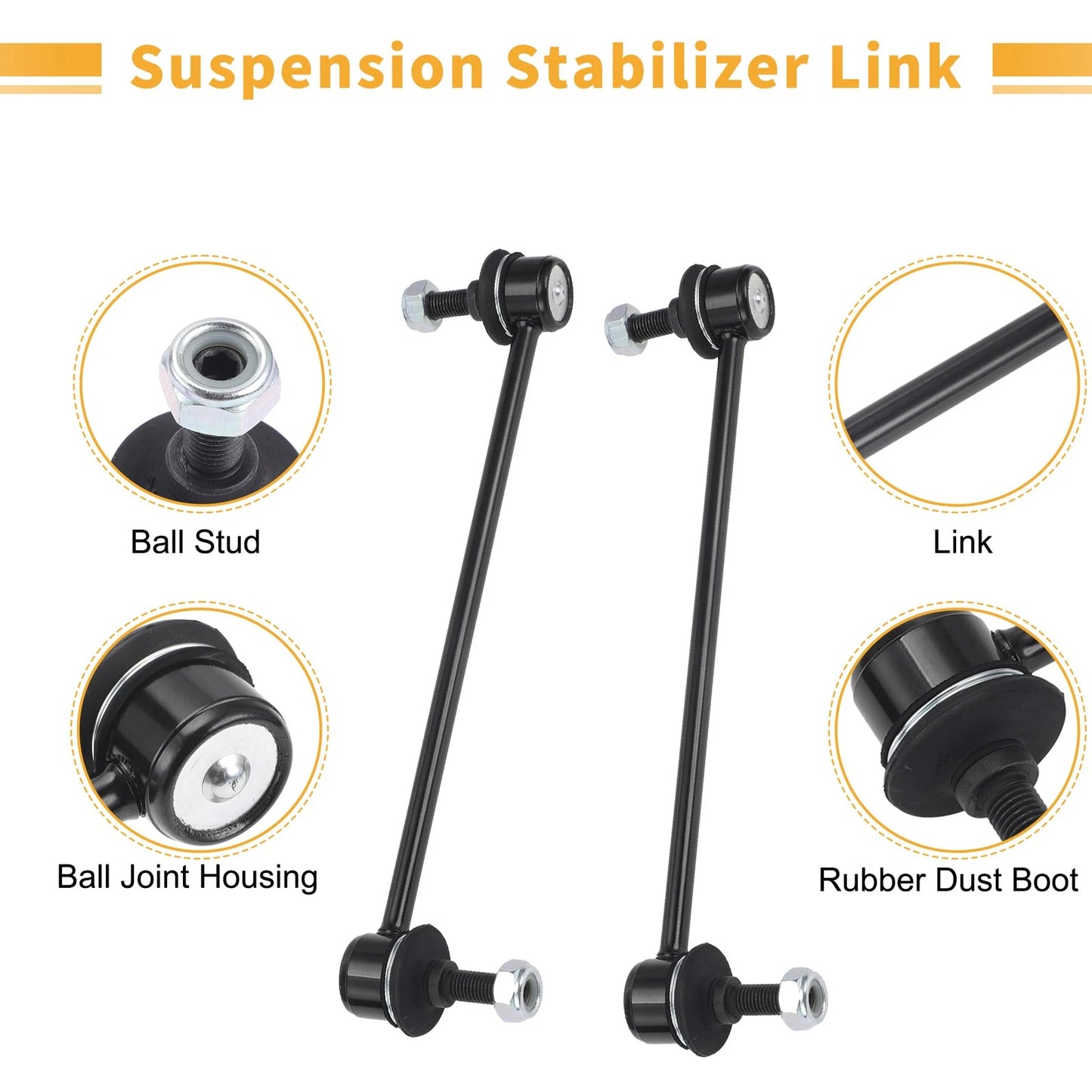 Front Sway Bar Links for Ford C-Max, Kuga (2007-2019)