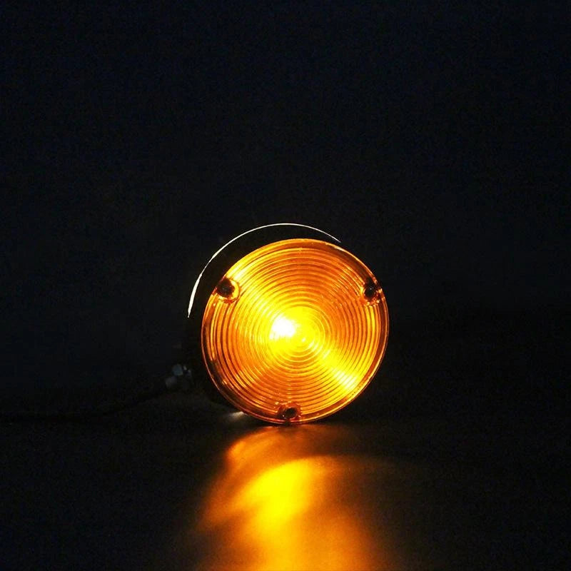 Amber Orange Lollipop Earring Mirror Lamps for Truck Caravan