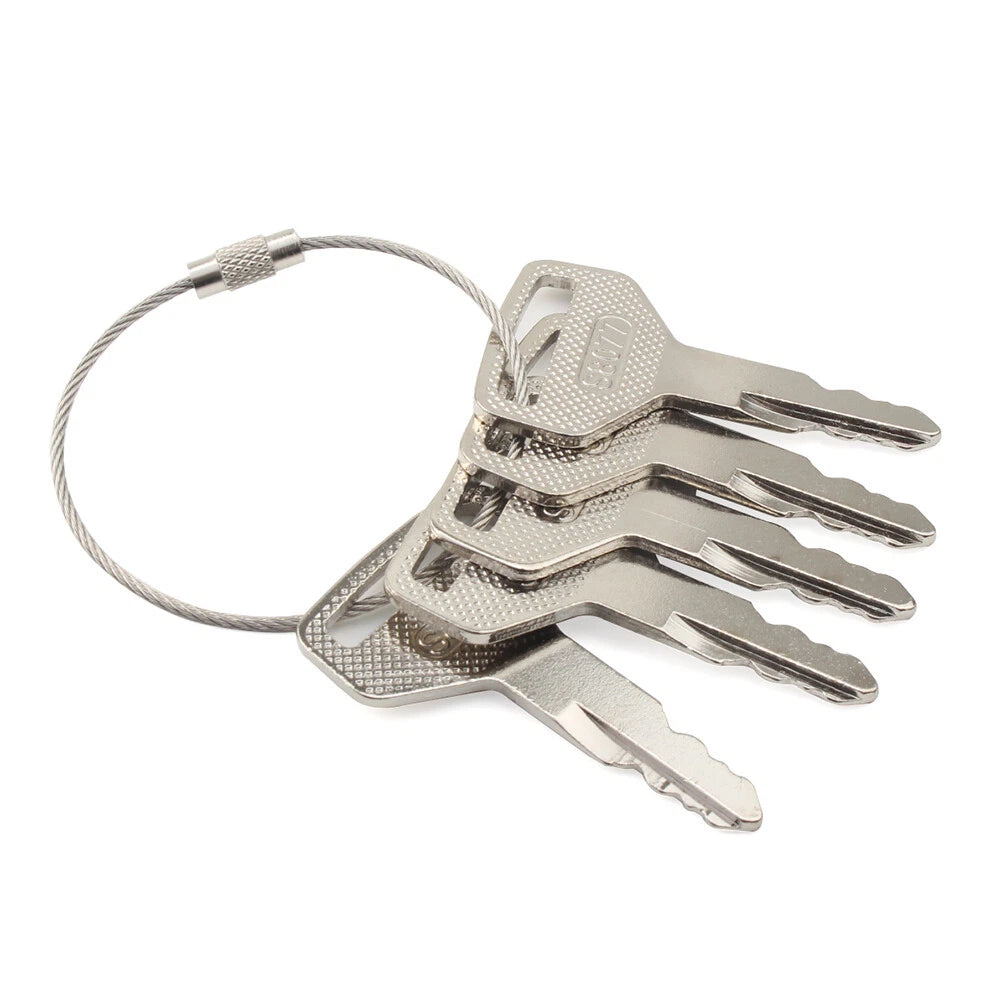 5 x Ignition Keys for Kubota L & M Series RTV1100 Tractors (2010-2023)