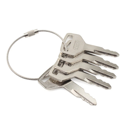 5 x Ignition Keys for Kubota L & M Series RTV1100 Tractors (2010-2023)