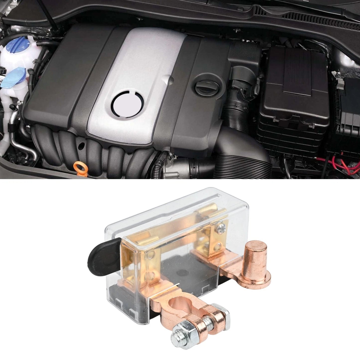 Professional Grade 12V 24V Battery Disconnect Clamp Shell Switch for Vehicles