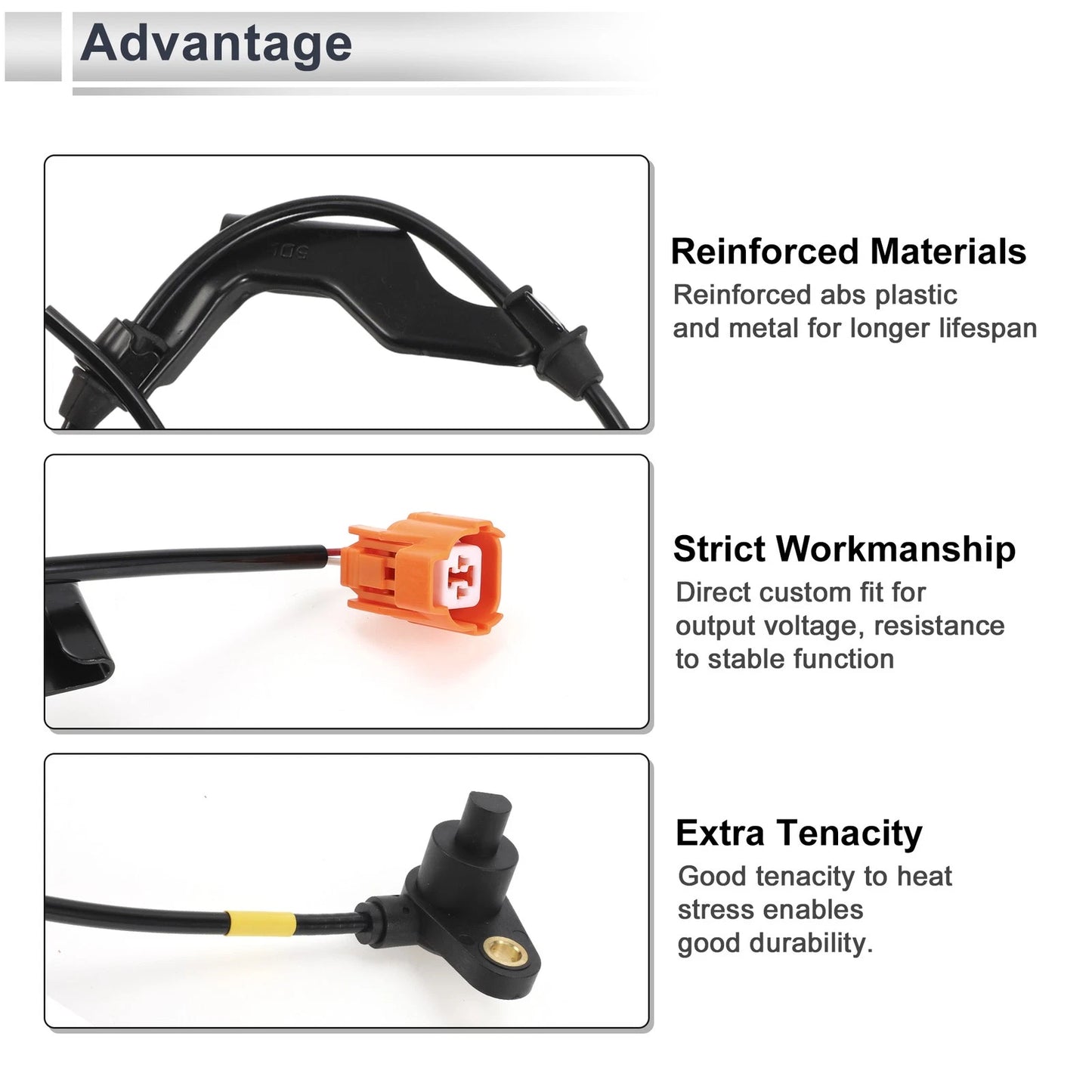 ABS Wheel Speed Sensor for Honda Civic L4 (2006-2011)