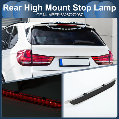 LED Third Brake Light for BMW X5 E70 2008-2013 Black Housing