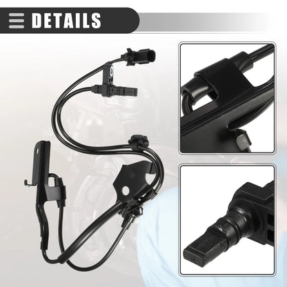 ABS Wheel Speed Sensor 2 x for Toyota Prius V (2012-2017)