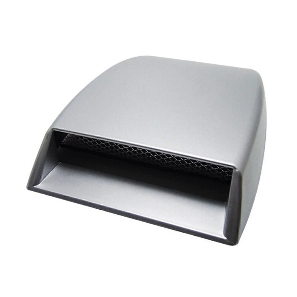 Universal Air Flow Intake Scoop Bonnet Hood Decoration Cover for Auto Vent