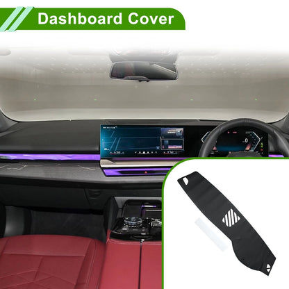 Dashboard Cover for BMW 5 (2014-2017) Mat Carpet Black